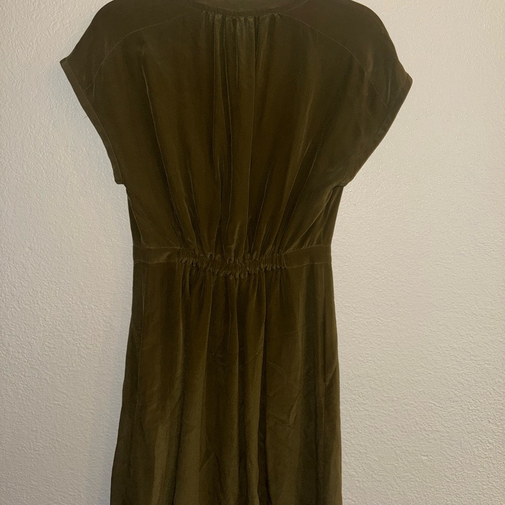 Madewell Olive Green Dress - Picture 4 of 6